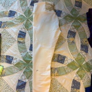 Fabletics PowerHold Leggings - Soft White